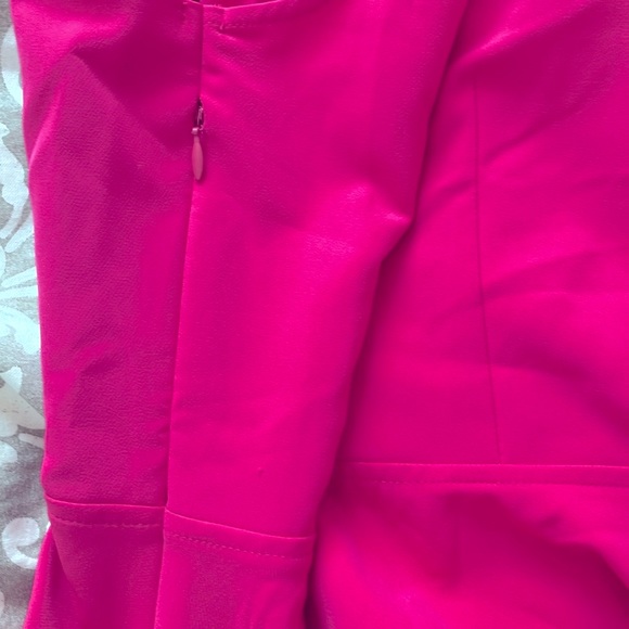 Dynamite one shoulder pink top - Picture 3 of 4